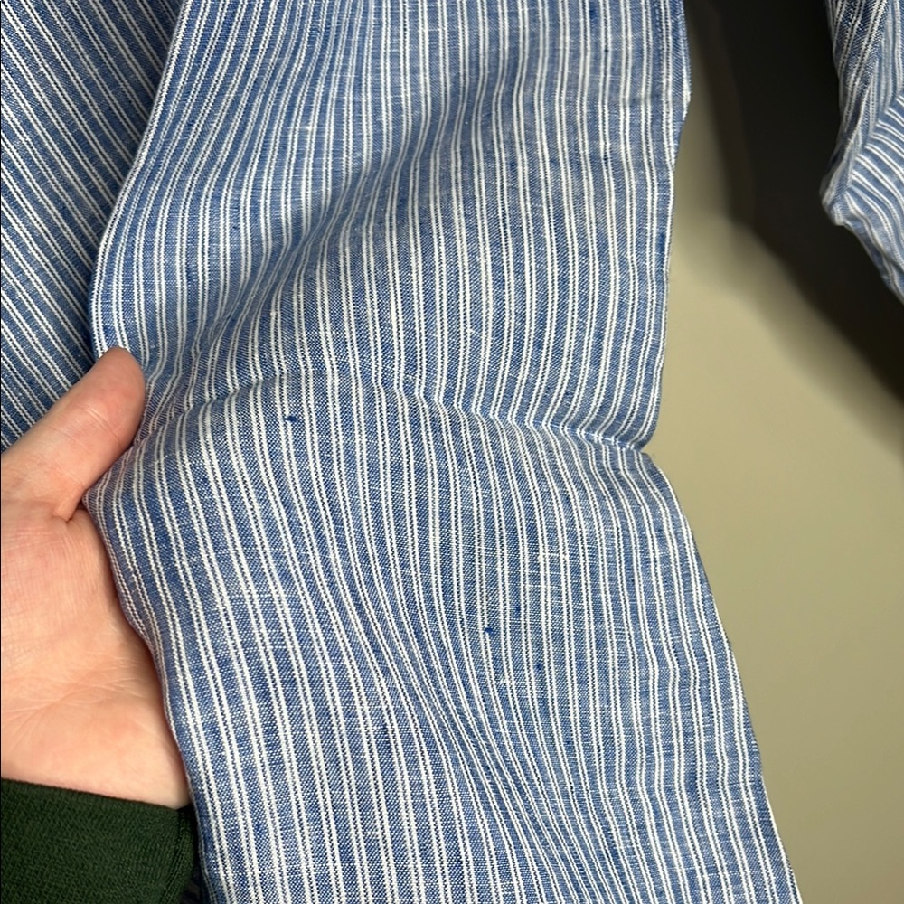 UNTUCKit Light Blue Long Sleeve Dress - Picture 3 of 7